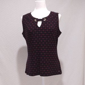 Tommy Hilfiger Paisley Print Sleeveless Top